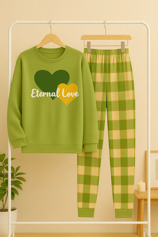 Winter Eternal Love Co-Ord Set Night Suit