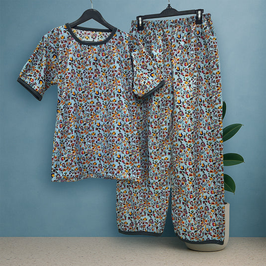 TWINBLOOM PRINTED SHIRT AND TROUSER