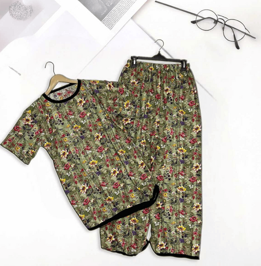 WILDFLOWER TRAIL PRINTED SHIRT AND TROUSER