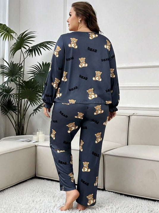 GRAY COZY BEAR HUG