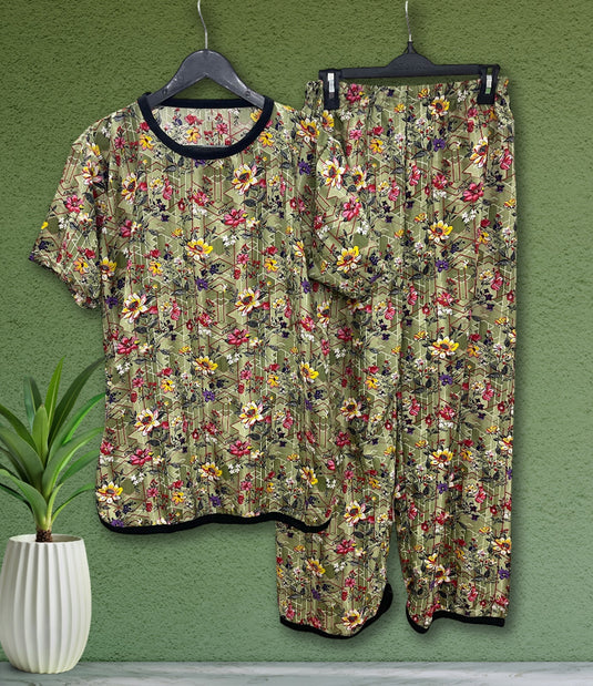 WILDFLOWER TRAIL PRINTED SHIRT AND TROUSER