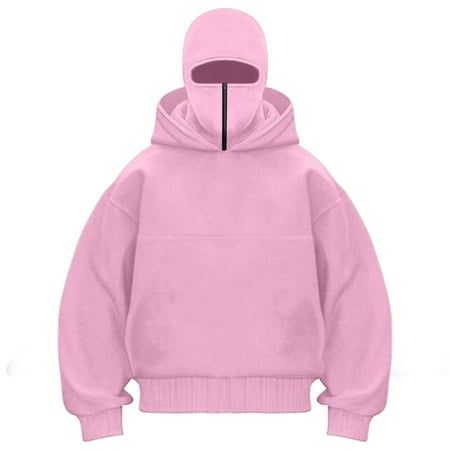 Luxury Ninja Face-Cover Hoodie